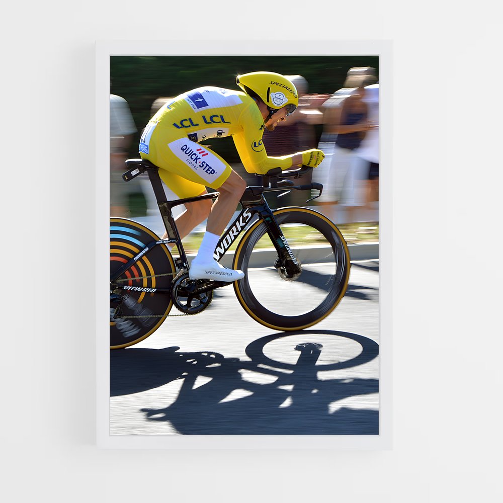 Poster Julian Alaphilippe Cycling Design iconique – affiche Cyclisme (vue 3)